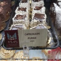 Chocolate fudge cake  at Mia's Brooklyn Bakery in Brooklyn