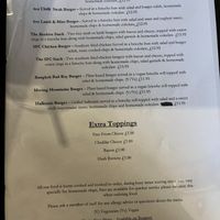 Main menu 2  at The Beehive Inn in Penrith