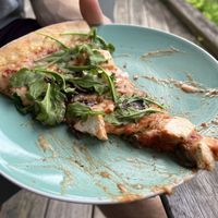 A single slice- super good!  at Eta Pie in Ithaca