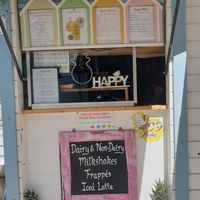 Outside at Beach Bakery Newquay in Newquay