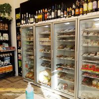 Refrigerated section at Reformhaus  - Eva's Apples in Zurich