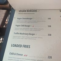 Menu at Hoxton Burgers in Prague
