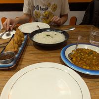 Pilau, Chana, samosa at Namo Namo Ganga Impression - 恒河·印象印度餐厅 in Yangshuo
