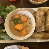 Rolls  at Bếp Chay Huệ Nhiên in Hanoi