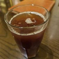 Roasted Black Beans Tea at Bếp Chay Huệ Nhiên in Hanoi