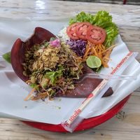Tofu Larb at Green Food in Chiang Mai