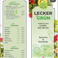 Nachspeisen und Getränke at Lecker Grün - Maybe closed in Wuppertal