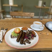   at The Pavilion Cafe in South East London