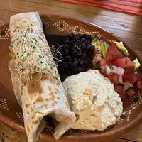 Veganized Burrito   at Luna Pach in Valladolid