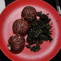 Mushroom dim summ  at Hutong in New York City