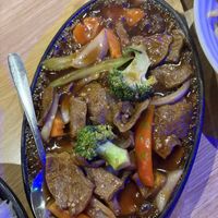 Sizzling ‘beef’   at Auntie8's Vietnamese Cuisine in Prospect
