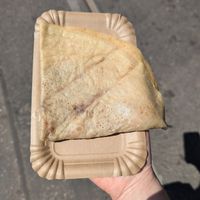 crepes with cinnamon&sugar at Futterluke in Hamburg