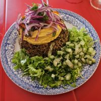 Green rice. at Ongo in Porto