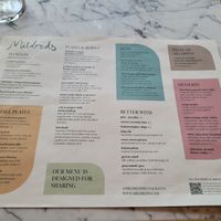 May 2024 Menu at Mildreds - Victoria in South West London