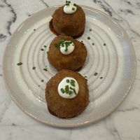 Arancini balls   at Mildreds - Victoria in South West London