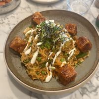 Salt and pepper tofu  at Mildreds - Victoria in South West London