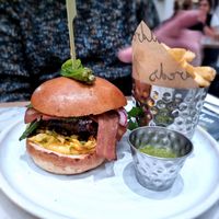 Chickn burger at Mildreds - Victoria in South West London