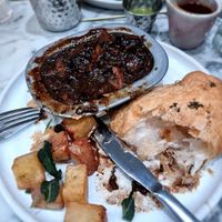 Mushroom ale pot pie at Mildreds - Victoria in South West London