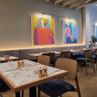 Indoor seating at Mildreds - Victoria in South West London