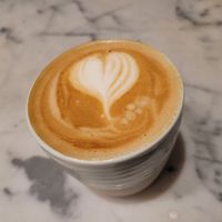 Oat latte at Mildreds - Victoria in South West London