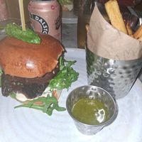 Mushroom patty at Mildreds - Victoria in South West London