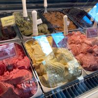 Vegan offerings at Gelatoville in New York City