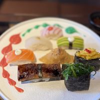 Sushi plate #Veganuary at Phạm Nghiêm Trai - Nguyen Trai in Ho Chi Minh City