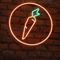 Logo at Bezmasna in Prague