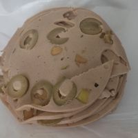 Vegan mortadella at Bezmasna in Prague