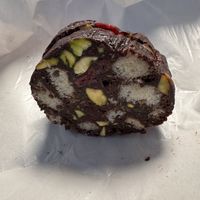 Čokoládový salám  at Bezmasna in Prague