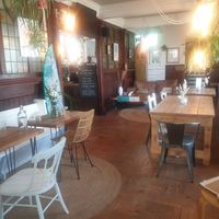 Inside at Wave House Cafe in Newquay