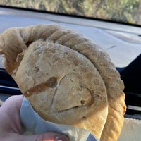 Vegan Cornish pasty  at Warrens Bakery   in Newquay