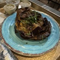 Fried Eggplant  at Nish Nush in New York City