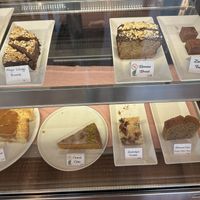 Vegan carrot cake and Vegan banana bread  at Barista - Specialty Coffee & Bar in St Gallen