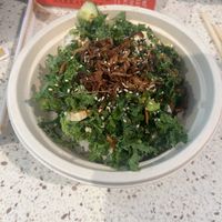 yuzu bowl  at YVR - Hula Poke - Domestic Terminal in Richmond