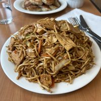 Noodles  at Café Xena in Helsinki