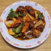 Sweet and sour pork at Keiai - 桂愛 in Hiroshima