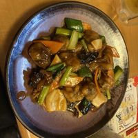 Vegan sweet and sour “pork"  at Keiai - 桂愛 in Hiroshima