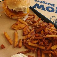 London Burger at Glasgow Burgers in Nantes