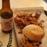 Glasgow burger at Glasgow Burgers in Nantes