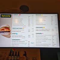 Grocery choice at Glasgow Burgers in Nantes