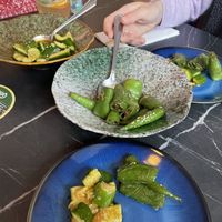 Gurkensalat und Tiger Pfefferoni  at TanTan in Vienna