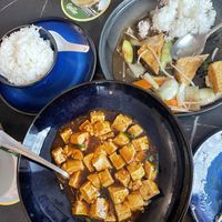 Mapo Tofu und noch ein anderes Tofu Gericht   at TanTan in Vienna