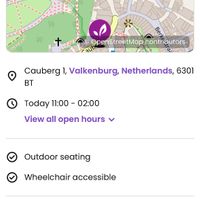 Opening hours at CHALAZA in Valkenburg