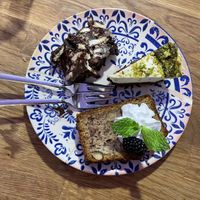 Arrangement of cakes  at CHALAZA in Valkenburg