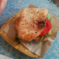 Bocadillo in Quinoa Bar in Barcelona at Quinoa in Barcelona