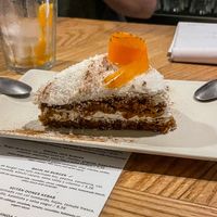Carrot cake   at Quinoa in Barcelona