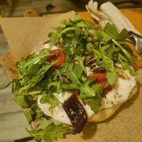 Pizzetta at Quinoa in Barcelona