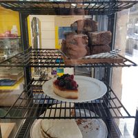 Cakes at Quinoa in Barcelona