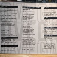 Menu 2 of Quinoa Bar. at Quinoa in Barcelona